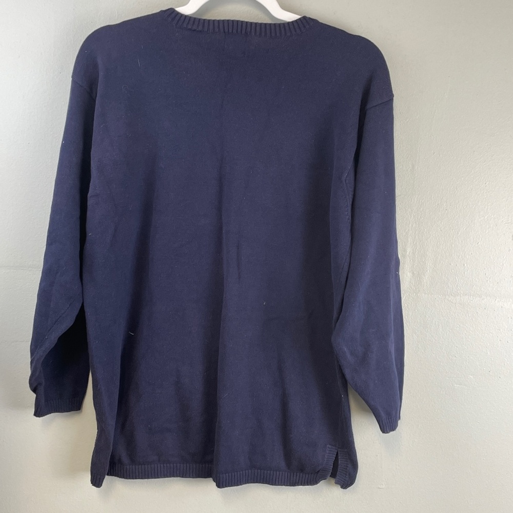 Gap Pullover Blue Pullover Sweater Size Small Wom… - image 6